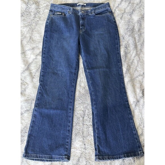 Lee Denim - Lee Natural Bootcut Just Below The Waist Size 12 Petite Jeans